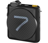 7Ryms Presentation Speaker with Wireless Microphone - Black