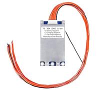 7S 10S 13S BMS Li-ion PCB Protection Board with Balance Cable and NTC, Ten Function Protection Functions, Split Connectors, for Lithium-Ion Battery Pack (7S 24V 30A)