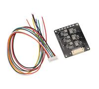 7S LiFePO4 Ternary Lithium Iron Active Equalizer Board PCB 2.0V to 4.5V 1.2A Dynamic Balancer Energy Transfer Equalization Module with 22AWG Wire Harness for Cell Packs