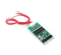 7S Lithium Battery Protection Board, Advanced 24V 20A balancing safety module with overcharge overdischarge overcurrent short circuit protection for battery packs black 1pc