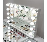 7seas® 80x63cm XXLARGE Premier Pro Max Hollywood Mirror