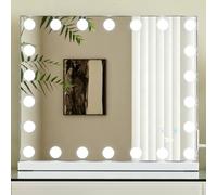 7Seas Hollywood Vanity Mirror 22 Led Bluetooth Wall Mount & Tabletop White White