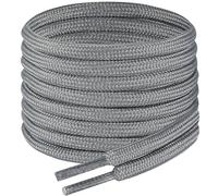 7STROBBS 2 PAIRS Strong Work Boot Laces, Heavy Duty Round Shoelaces for Walking Boots, Trainers Shoes, Hiking Boots, Safety Boots, Thick Shoe Lace Dark Drey 100CM