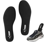 7STROBBS Cushion Memory Foam Insoles, Comfort Soft Inserts for Men Women, No Deform Inner Soles Replacement Insole for Trainer, Work Boot, Walking Shoes Black UK 4