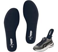 7STROBBS Cushion Memory Foam Insoles, Comfort Soft Inserts for Men Women, No Deform Inner Soles Replacement Insole for Trainer, Work Boot, Walking Shoes Navy UK 5