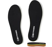 7STROBBS Memory Foam Insoles for Double Sided, 7MM Thick Inner Soles for Men Women, Comfort Cushion Shoe Inserts for Trainer, Work Boots, Walking Shoes Black UK 7