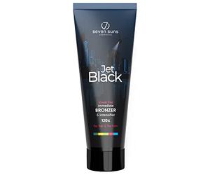 7suns Jet Black bronzer x 120 to 250 ml solarium