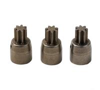 7T Gear for 2106 Brushless Electric Wrench, 3-Piece Metal Motor Gear Set with High Concentricity and Wear Resistance, Power Tools Accessories