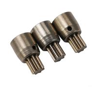 7T Motor Gear for 2106 Brushless Electric Wrench, 3 Pack Metal Power Tool Accessory with High Concentricity and Wear Resistance