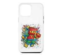 7th Birthday Boy Ninja Brick Block Master Builder 7 Year Kid Case for iPhone 12 Pro Max