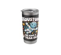 7Th Birthday Houston We Have A 7 Year Old Astronaut Space Stainless Steel Insulated Tumbler