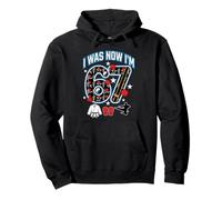 7th Birthday I was 6 Now I'm 7 Karate 67 Martial Arts Pullover Hoodie