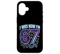 7th Birthday I was 6 Now I'm 7 Six Seven 67 Gamer Video Game Case for iPhone 16