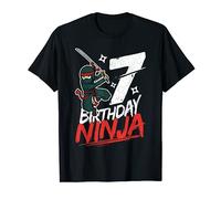 7th Birthday Ninja Im 7 Years Old T-Shirt