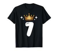 7th Birthday Shirt Turning 7 Birthday Gift Kids T-Shirt T-Shirt