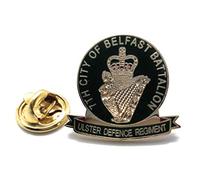 7th County Belfast Battalion Ulster Defence Regiment Lapel Badge UDR