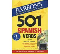 501 Spanish Verbs – 7th Edition – CD-ROM & Audio CD Package – Barrons Educational