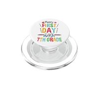 7th Grade Teacher Happy First Day Of 7th Grade Vintage PopSockets PopGrip for MagSafe