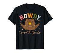 7th Grade Teacher Rodeo Country Western Howdy Seventh Grade T-Shirt