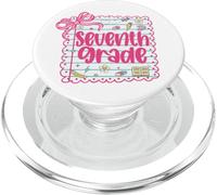 7th Grade Team First Day of School Seventh Grade Teacher Bow PopSockets PopGrip for MagSafe