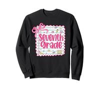 7th Grade Team First Day of School Seventh Grade Teacher Bow Sweatshirt