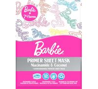 7th Heaven Barbie Primer Face Sheet Mask with Niacinamide & Coconut