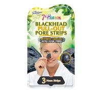7th Heaven Blackhead Pull-Out Pore Strips with Activated Charcoal, Aloe Vera and Witch Hazel to Remove Blackheads, Absorb Excess Sebum and Clear Dead Skin Cells - Ideal for Combination and Oily Skin