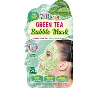 7th Heaven Bubble Tea Oxygen Mask Infused with Green Tea and Centella Asiatica to Hydrate, Soothe and Help Target Blemishes - Ideal for All Skin Types