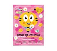 7th Heaven Bumble Bee Face Mask, Limited Edition Hydrating Face Mask for Sensitive Skin, For Children Age 8+, Cruelty Free Sheet Masks - Genuine 7th Heaven Face Masks Skincare