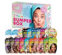 7th Heaven Bumper Box Pamper Gift Set (25 Masks). Clay, Mud & Peel Off Face Masks and Nourishing Hair Masks (Contents May Vary), Pamper Gifts for Women - Genuine 7th Heaven Skincare