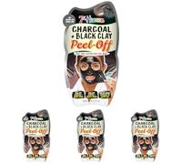 7Th Heaven Charcoal/Black Clay Mask (Pack of 4)