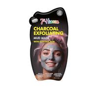 7th Heaven Charcoal Mud Face Mask with Glycolic Acid - Exfoliating - All Skin Types