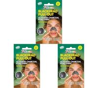 7th Heaven Charcoal Nose Pore Strips - Aloe Vera Infused for Blackhead (Pack of 3)