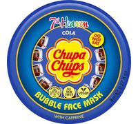 7th Heaven Chupa Chups Cola Bubble Mask With Caffeine Energises & Refreshes Skin