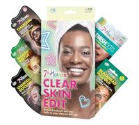 7th Heaven Clear Skin Edit Skincare Kit - 3 Face Masks, Nose Pore Strips and Blemish Dots