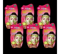 7th Heaven Cucumber Peel Off Face Mask with Hyaluronic Acid - Plump and Firm - Genuine 7th Heaven Face Masks Skincare (Pack of 6, Cucumber)
