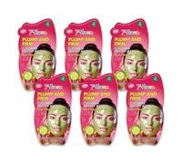7th Heaven Cucumber Peel Off Face Mask with Hyaluronic Acid - Plump and Firm - Genuine 7th Heaven Face Masks Skincare (Pack of 6, Cucumber)