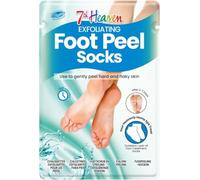 7th Heaven Exfoliating Foot Peel Socks (1 Pair). Foot Peeling Masks to Renew Feet. Vegan Foot Masks with Glycolic Acid. Exfoliating Foot Peel Mask for Hard Skin - Genuine 7th Heaven Foot Treatment