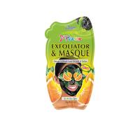7th Heaven Exfoliator and Mask Orange and Black Lava, 15g
