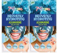 7th Heaven Heavenly Hydrating Aquamarine Peel Off Mask (Pack of 2)