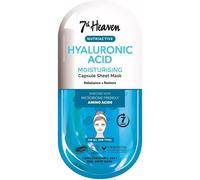 7th Heaven Hyaluronic Acid Nutriactive Moisturising Sheet Mask Enriched with Amino Acids to Rebalance and Restore Skin