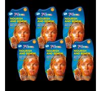 7th Manuka Honey Peel Off Face Masks (Pack of 6) Moisturising Face Mask Skincare Set with Vitamin E - Genuine 7th Heaven Face Masks Skincare (Pack of 6, Honey)