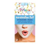7th Heaven Marshmallow Fluff Hydrating Cream Face Mask with Almond Oil | Aloe and vanilla complement vegan, cruelty-free skincare with a whipped texture that leaves complexions soft and hydrated.