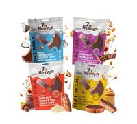 7th Heaven Oat Milk Chocolate 105g Chocolate Cup Pouch Variety | Assortment of 4 Pouches