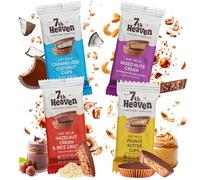 7th Heaven Oat Milk Chocolate 42g Chocolate Cup Variety | Assortment of 4 Cups