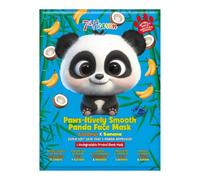 7th Heaven Panda-Print Kids Face Sheet Mask for Parties, Sleepovers, Gift | Coconut and banana hydrate and soften sensitive skin, with playful animal styling that makes at-home pampering fun.
