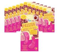 7th Heaven Passion Bright Eye Gels with Hyaluronic Acid, Pomegranate and Passionflower, brightening under eye hydrogel patches, 1 pair, with a refreshing pomegranate scent for all skin types