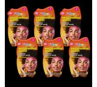 7th Passion Peel Off Face Masks (Pack of 6) Brightening Face Mask Skincare Set with Vitamin C, Purifying, Deep Cleansing, Hydrating and Vegan Peel Off Mask - Genuine 7th Heaven Face Masks Skincare