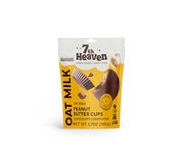 7th Heaven Peanut Butter Cream Cups, Oat Milk Chocolate, 105g Pouches, 6-Pack