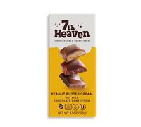 7th Heaven Peanut Butter Cream Oat Milk Chocolate 2 x 100g